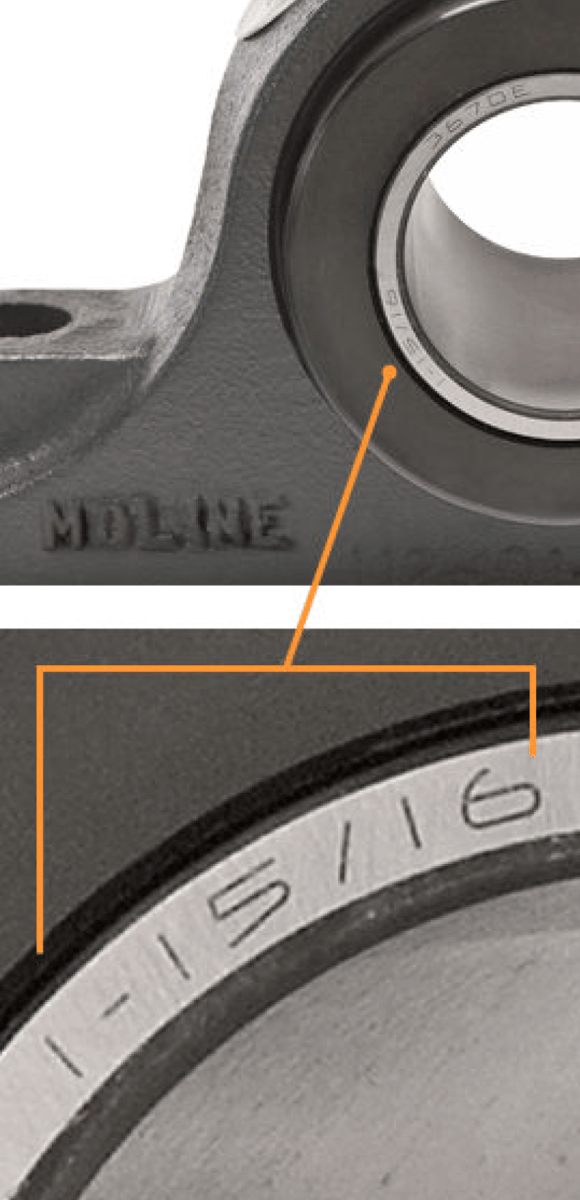 ID bearing shaft size